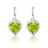 Forever Heart 1.25 Carat Birthstone Earrings