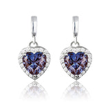 Forever Heart 1.25 Carat Birthstone Earrings
