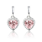 Forever Heart 1.25 Carat Birthstone Earrings