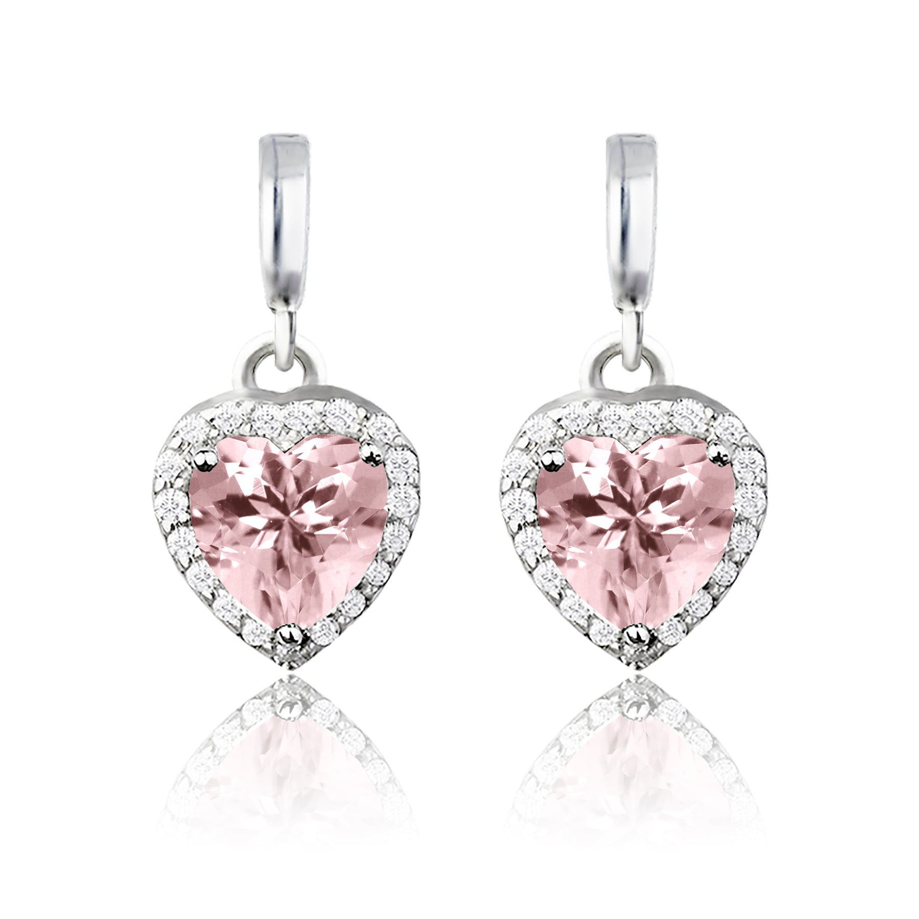 Forever Heart 1.25 Carat Birthstone Earrings