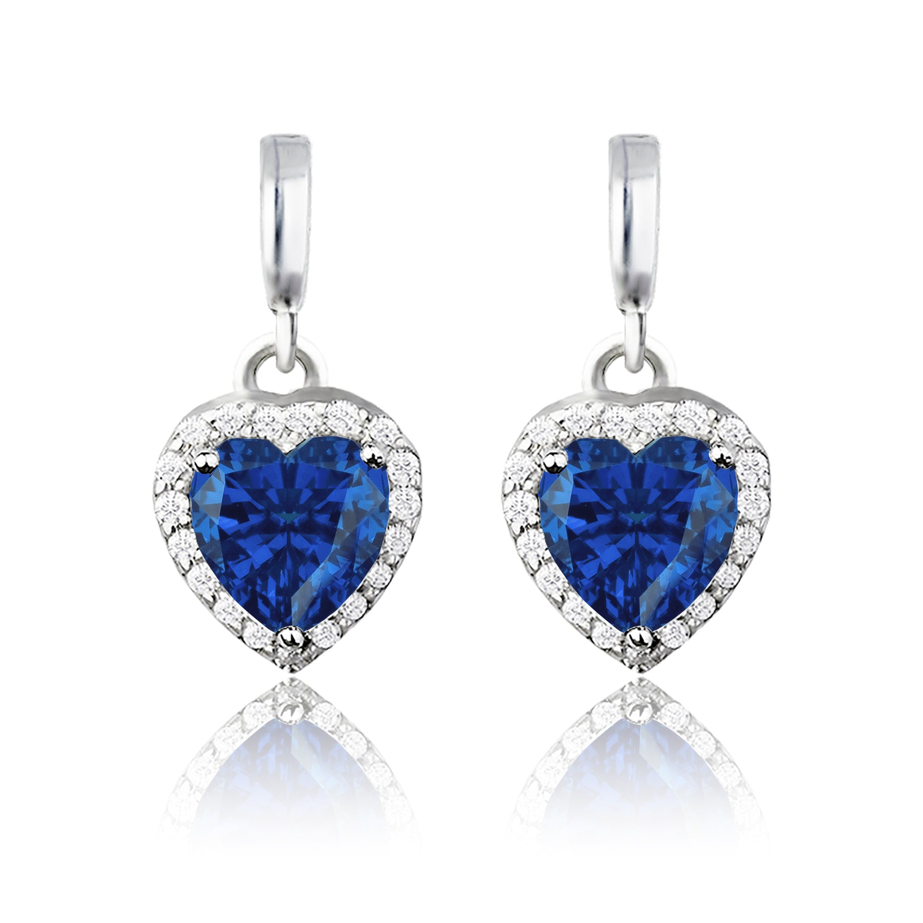 Forever Heart 1.25 Carat Birthstone Earrings