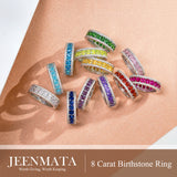Princess Cut Eternity Band Ring