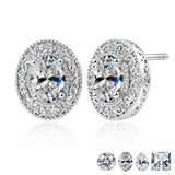 2 Carat Moissanite Vintage Stud Earrings