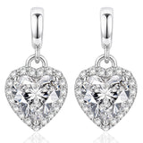 Forever Heart 1.25 Carat Birthstone Earrings