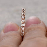 Eternity .50 Carat Art deco Wedding Ring Band