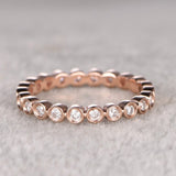 Eternity .50 Carat Art deco Wedding Ring Band