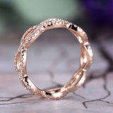 Infinity .50 Carat Round cut Wedding Ring Band