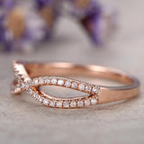 .50 Carat infinity Round cut Wedding Ring Band