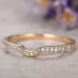 Perfect. 25 Carat Round cut Wedding Ring Band for Her