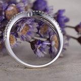 .50 Carat infinity Round cut Wedding Ring Band