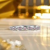 0.25 Carat October Birthstone Art-Deco Wedding Band