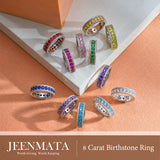 Round Brilliant Eternity Band Ring