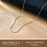 Snake & Lightweight Necklace