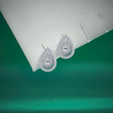 Vintage Teardrop Stud Earrings – Elegant Classic Jewelry