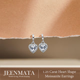 Forever Heart 1.25 Carat Birthstone Earrings