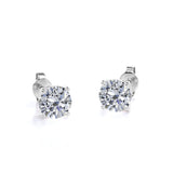 Beautiful Gift Set of 3 Carat Round Moissanite with Ring, Earrings & Pendant