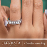 Round Brilliant Eternity Band Ring
