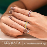 Princess Cut Eternity Band Ring