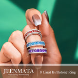 Princess Cut Eternity Band Ring