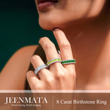 Princess Cut Eternity Band Ring