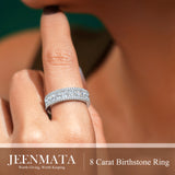 Princess Cut Eternity Band Ring