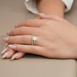 2.5 Ct  Round Lab Diamond Twist Infinity Bridal Set