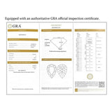 Certified Enchanting 1 Carat Oval Shaped Moissanite Pendant Necklace In 18K White Gold Plating Over Silver