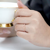 Pair of 0.50 Carat Round cut Art Deco Wedding Ring Band