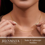Snake & Lightweight Necklace