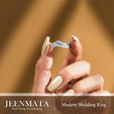 Modern Wedding Ring
