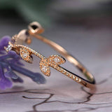 Antique flower design .25 Carat Wedding Ring Band