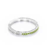 Victorian 0.25 Carat August Birthstone Wedding Band