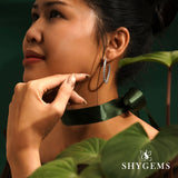 Luxury Crystal Style Hoop Earrings – Elegant Sparkling Fashion Jewelry