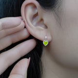 Forever Heart 1.25 Carat Birthstone Earrings