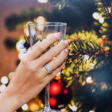 1.25 Ct Princess Moissanite Double Halo Bridal Set