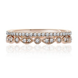 Beautiful pair of 0.50 Carat Wedding Ring Band