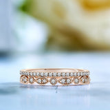 Beautiful pair of 0.50 Carat Wedding Ring Band