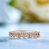 Beautiful pair of 0.50 Carat Wedding Ring Band