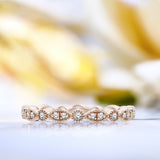 Bestselling Eternity Art Deco 0.50 Carat Wedding Ring Band