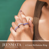 Round Brilliant Eternity Band Ring