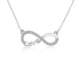 Infinity Love Pendant Necklace - Meaningful Jewelry for Her - Anniversary Gift