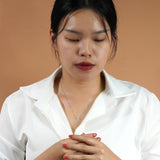 Enchanting 1 Carat Heart Shaped Moissanite Solitaire Slider Pendant Necklace for Women in 18K White Gold over Silver