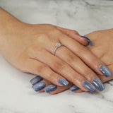 1 Ct Pear Cut Diamond Vintage Engagement Ring