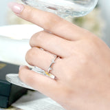 Natured Inspired Plain Wedding Ring Band