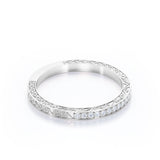 Vintage Art Deco 0.25 Carat Round Shape Wedding Band