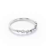 Twisted Thorn 0.05 TCW Round Shape Wedding Band