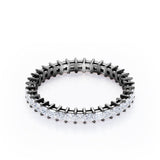 0.25 TCW Princess Cut Eternity Stackable Ring