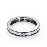 Eternity 0.25 TCW Round Cut Stackable Ring
