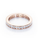 Eternity 0.25 TCW Round Cut Stackable Ring