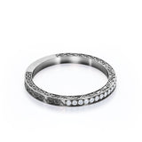 Vintage Art Deco 0.25 Carat Round Shape Wedding Band